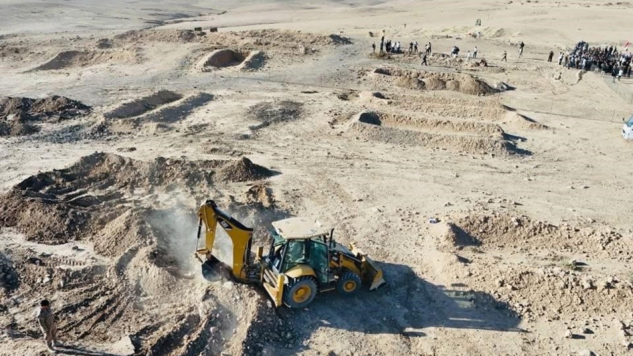 Foto - DEAŞ'tan kalan manzarayı görenler ellerini açıp dua etti... Dünyanın en büyüklerinden biri