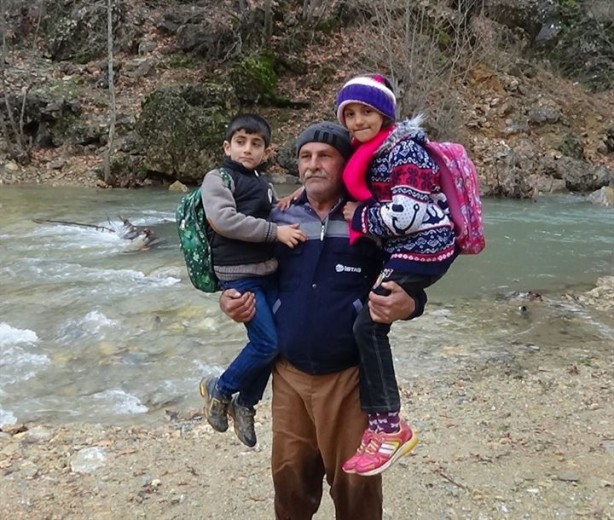 Foto - ‘Dede sırtında’ taşımalı eğitim