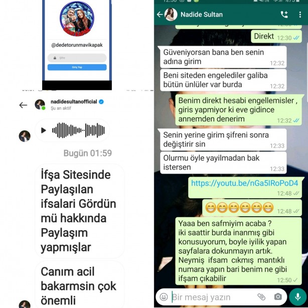 Foto - Dede ve toruna büyük şok! Nadide Sultan'ın hesabı üzerinden...