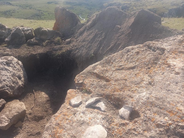 Foto - Define avcıları o bölgeyi delik deşik etti