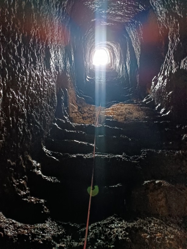 Foto - Definecilerden akıl almaz kazı: Mağarada şoke oldular