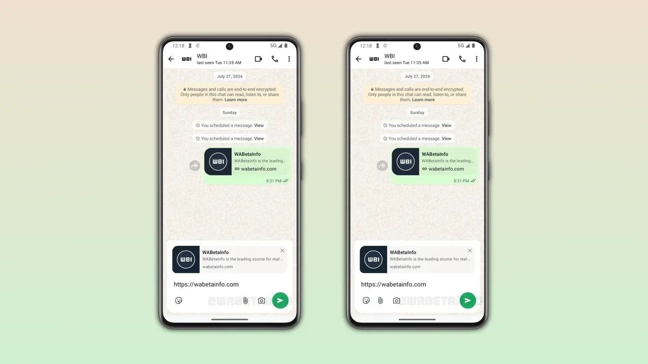 Foto - Değişiklik an meselesi: WhatsApp tasarımına küçük dokunuş