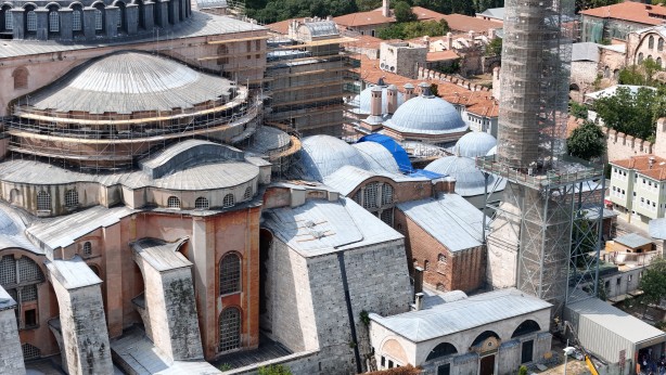 Foto - Değişim rüzgarı esiyor! Ayasofya Camii'nde 4 yılda nereden nereye