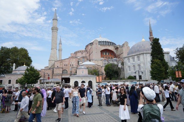 Foto - Değişim rüzgarı esiyor! Ayasofya Camii'nde 4 yılda nereden nereye