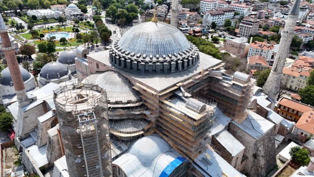 Foto - Değişim rüzgarı esiyor! Ayasofya Camii'nde 4 yılda nereden nereye