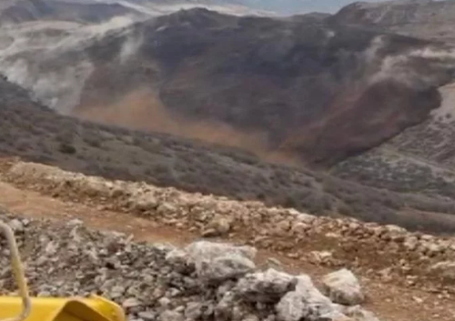 Foto - Dehşete düşüren görüntü! İşte maden faciasının öncesi ve sonrası