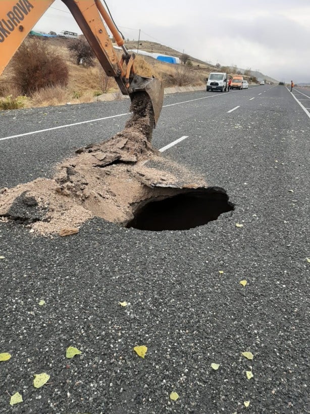 Foto - Dehşete düşüren görüntü! Sürücüler, durumu güvenlik güçlerine bildirdi