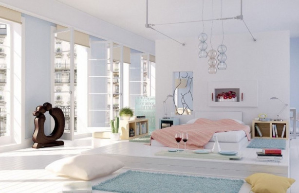 Foto - Dekorasyonda beyaz mobilya trendi