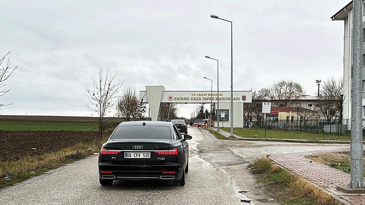 Foto - DEM Parti heyeti Selahattin Demirtaş için Edirne F Tipi Cezaevi'nde