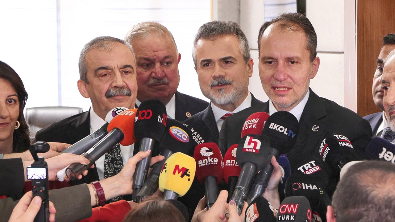 Foto - DEM Parti'den Fatih Erbakan'a ziyaret!