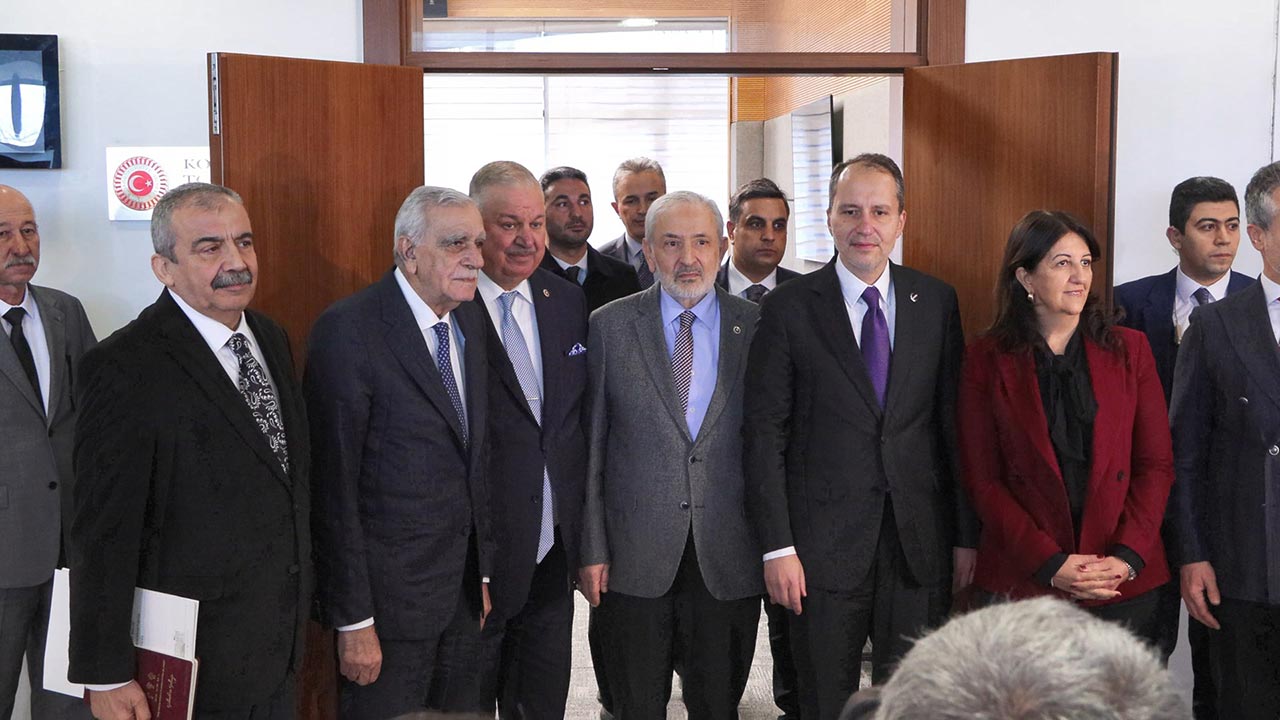 Foto - DEM Parti'den Fatih Erbakan'a ziyaret!