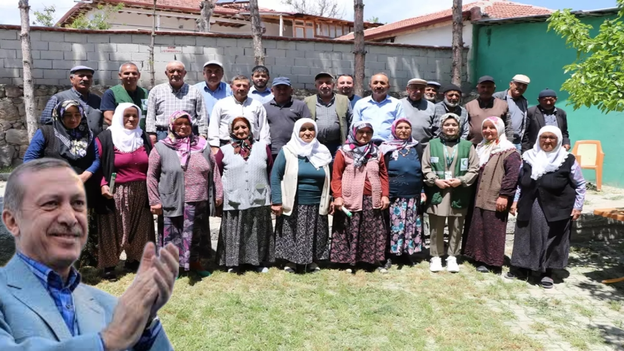 Demedi demeyin, Erdoğan, bu köyün tamamına madalya takar! O köylüler öyle bir şey yaptı ki...