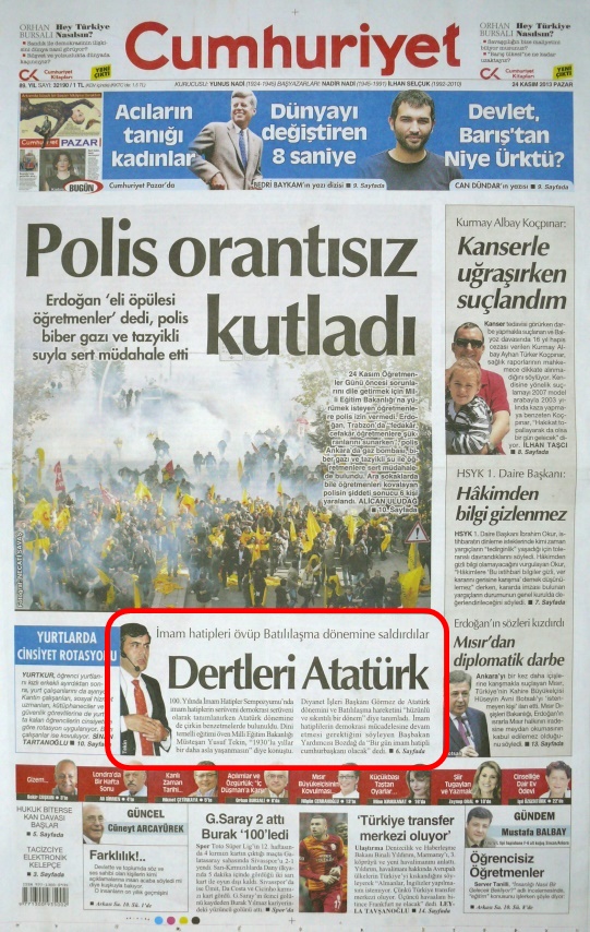 Foto - Demek ki "FETÖ ziyareti" bahane! AK Parti'deyken Davutoğlu'nu yerden yere vuran Sözcü şimdilerde sus pus!