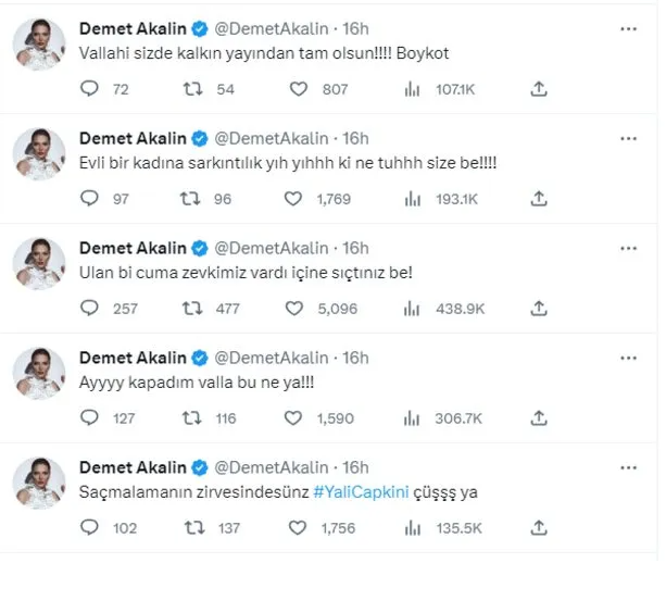 Foto - Demet Akalın bile Yalı Çapkını rezilliğine dayanamadı O sahne mide bulandırdı