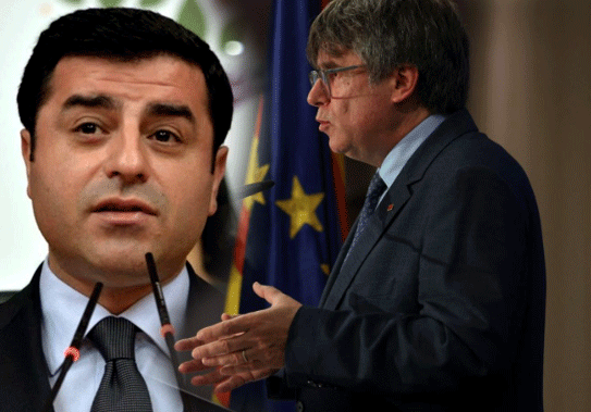 Foto - Demirtaş’ı sal, Puigdemont’u içeri tık/İspanya medyasının ahmaklığı