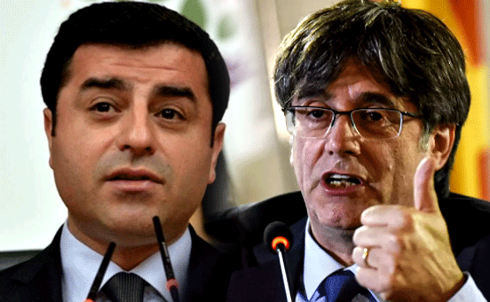 Foto - Demirtaş’ı sal, Puigdemont’u içeri tık/İspanya medyasının ahmaklığı