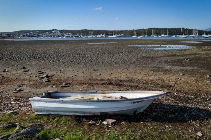 Foto - Deniz neden çekiliyor? Ege’de neler oluyor? Santorini adası mı etkiliyor