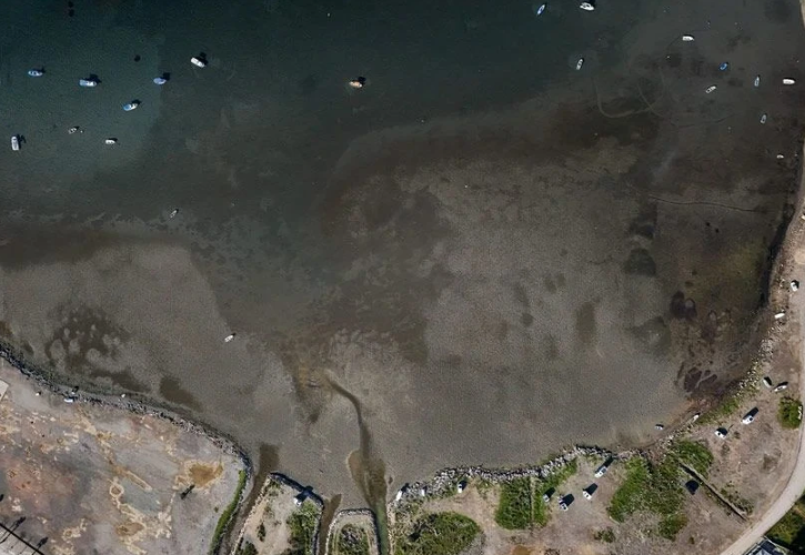 Foto - Deniz neden çekiliyor? Ege’de neler oluyor? Santorini adası mı etkiliyor