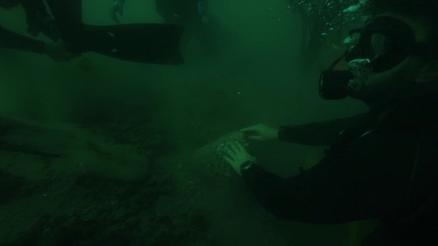 Foto - Deniz polisi Yalova açıklarında batık gemi buldu