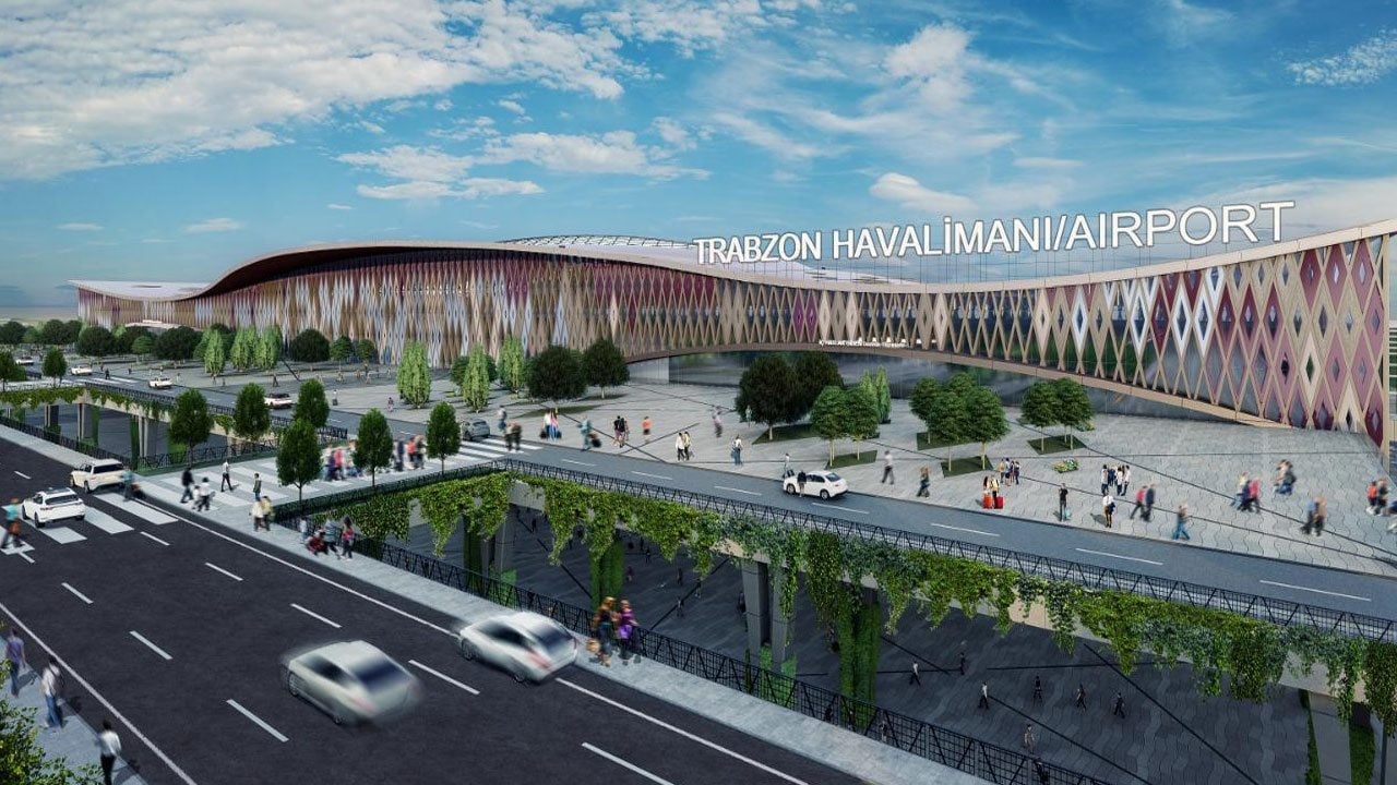 Foto - Deniz üzerindeki üçüncü havalimanı için start verildi! Trabzon Yeni Havalimanı’nda şantiye çalışmaları başladı