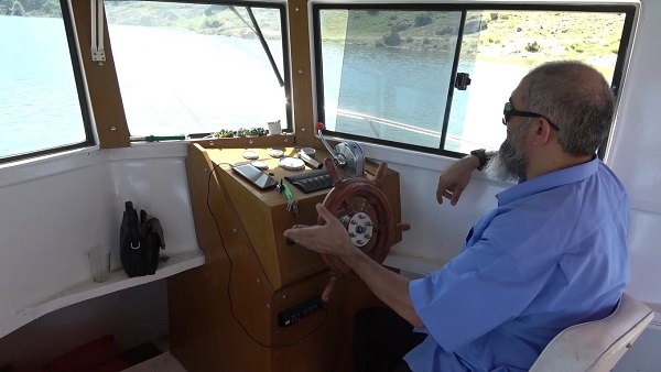 Foto - Deniz yok ama 'Tekne Turu' yapılıyor