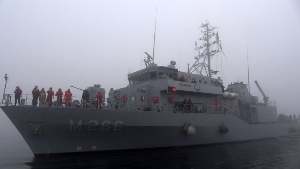 Denizde mayın alarmı! TCG Amasra mayın avlama gemisi bölgeye gönderildi