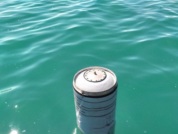 Foto - Denizde roket motoru bulundu