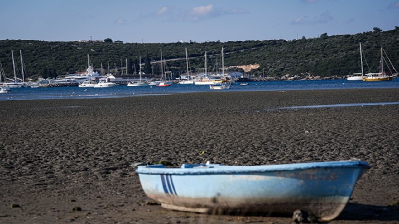 Foto - Denizde sır gibi geri çekilme! Değil balkanlar duyanlar bile ürküyor