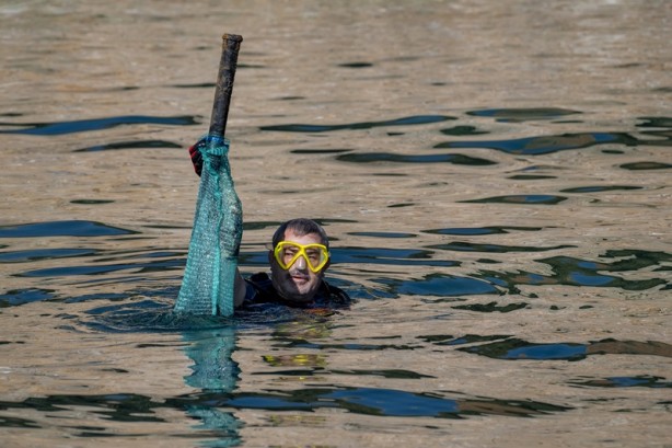 Foto - Denizden çıkarıldı: 38 kilogram