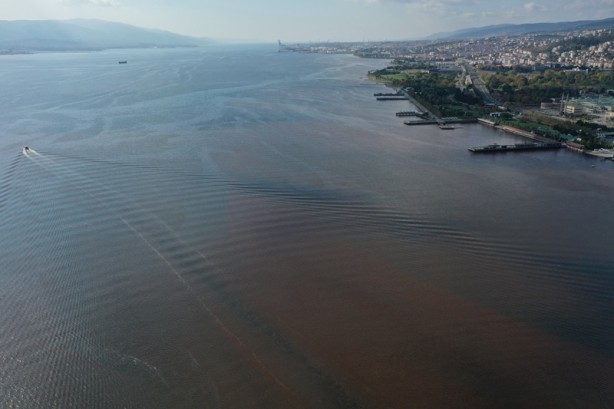 Foto - Denizin rengi kahverengiye döndü