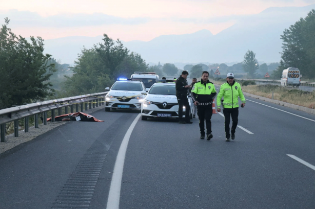 Denizli’de feci motosiklet kazası: Ölü bedeni 27 metre uzaklıkta bulundu!