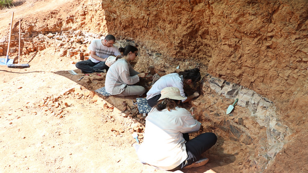 Foto - Denizli’de, kazmayı vurdukça fışkırdı! Dünya tarihine geçecek cinsten