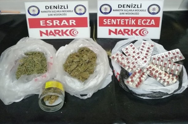 Denizli’de uyuşturucu operasyonu! Çok sayıda tutuklama var