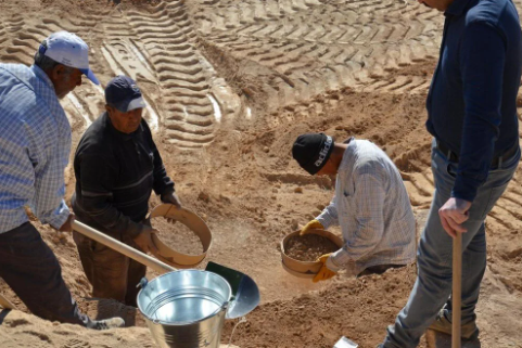Foto - Denizli'deki inşaat kazısında bulundu! Çalışmalar durduruldu, apar topar emniyete bildirildi