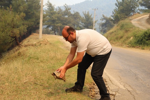 Foto - Denizli’deki orman yangınından görüntüler geldi