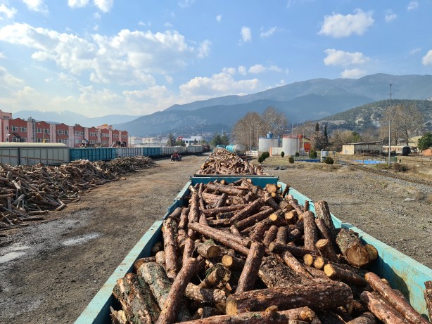 Foto - Deprem bölgesi için toplanan odunlar trenle gönderilecek
