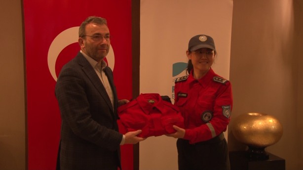 Foto - Deprem bölgesinde çalışan Çinli Arama Kurtarma Ekibi ülkelerine Pendik’ten uğurlandı