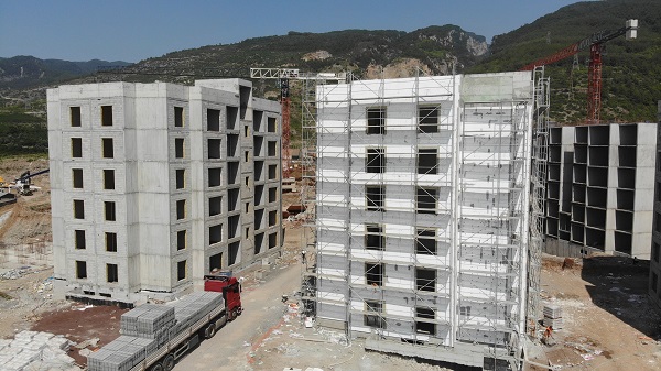 Foto - Deprem konutları hızla yükseliyor