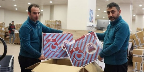 Foto - Deprem sonrası büyük yardım: Beşiktaş, Fenerbahçe, Galatasaray ve Trabzonspor'un yardım tırları yola çıktı