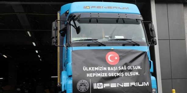 Foto - Deprem sonrası büyük yardım: Beşiktaş, Fenerbahçe, Galatasaray ve Trabzonspor'un yardım tırları yola çıktı
