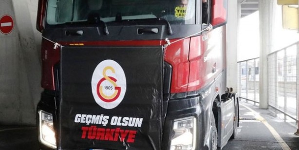 Foto - Deprem sonrası büyük yardım: Beşiktaş, Fenerbahçe, Galatasaray ve Trabzonspor'un yardım tırları yola çıktı