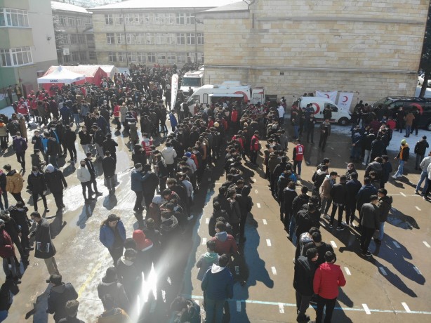 Foto - Deprem tatbikatı gerçeğini aratmadı!