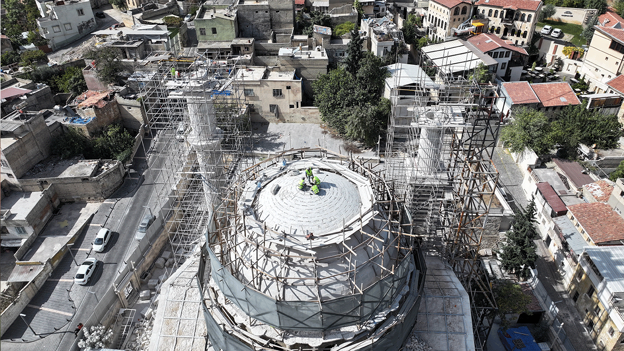 Foto - Depremde yıkılan camiden güzel haber