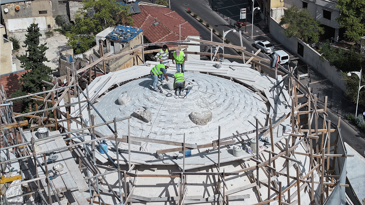 Foto - Depremde yıkılan camiden güzel haber
