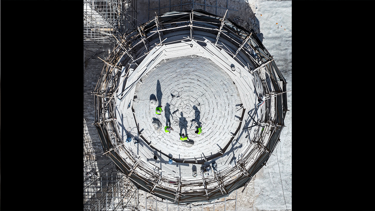 Foto - Depremde yıkılan camiden güzel haber