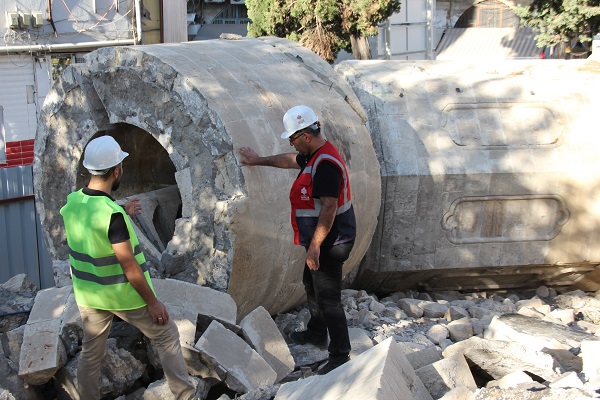 Foto - Depremde yıkılan tarihi cami restore ediliyor