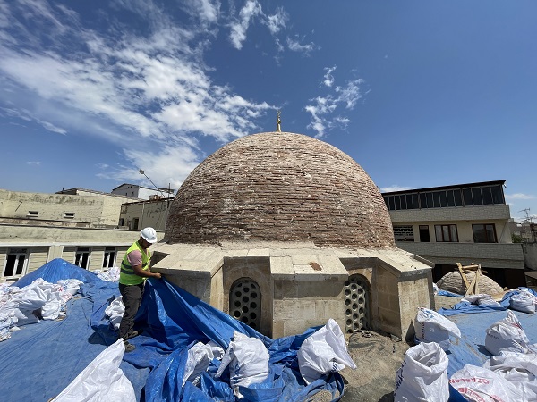 Foto - Depremden etkilenen eserler için restorasyon başladı