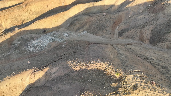 Foto - Depremden sonra çekildi! Berit Dağı'nda ürküten görüntü