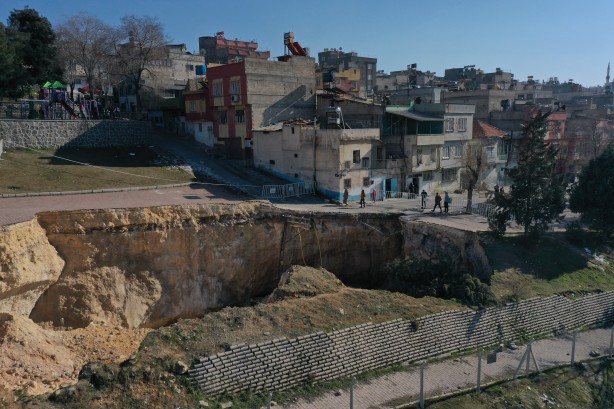Foto - Depremin ardından Gaziantep'te korkutan görüntü