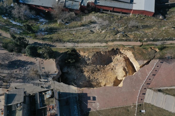 Foto - Depremin ardından Gaziantep'te korkutan görüntü